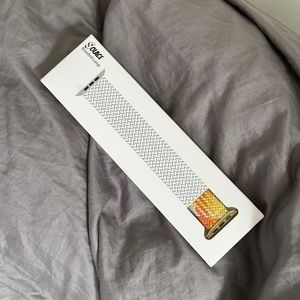 Brand new Solace woven Apple Watch strap in fragrant orange. Fits 42/44mm. Small